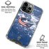 NHL Columbus Blue Jackets Frozen iPhone 16 Pro Clear Case